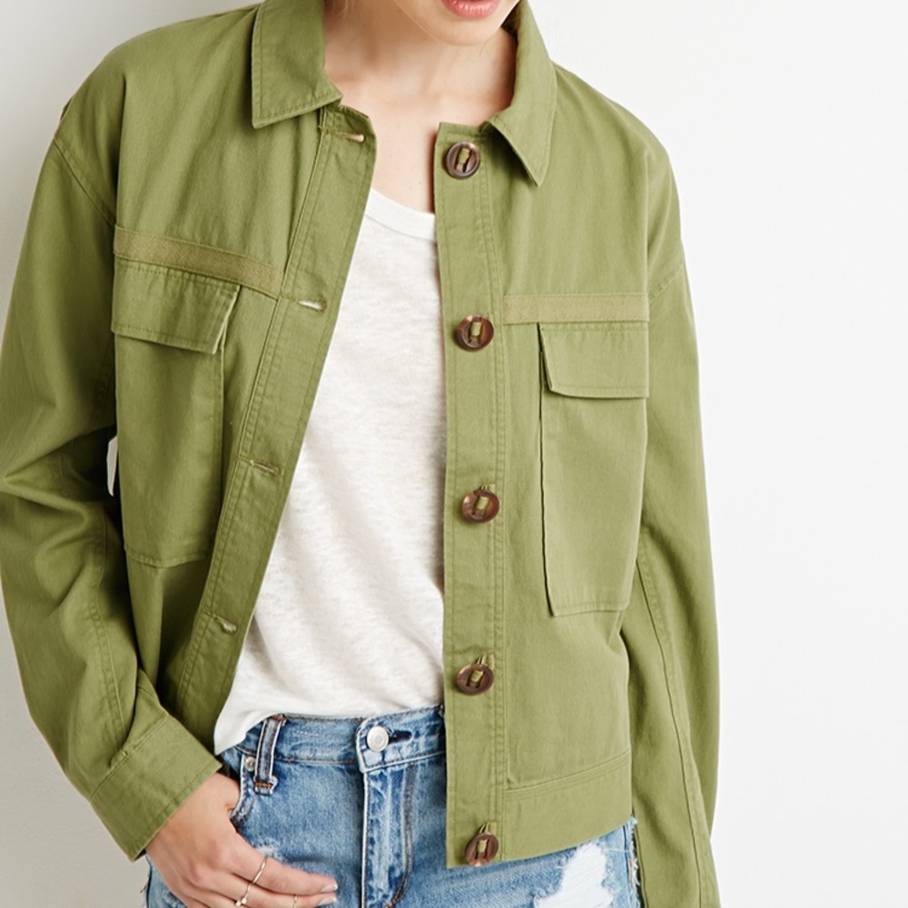 Life In Progress Utility Jacket - S - image 1